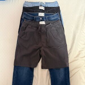 Abercrombie Kids 4 boy pants bundle